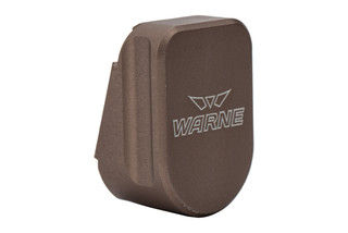 Warne Magazine Extension in Dark Earth Fits CZ 75 and adds +3 9mm rounds